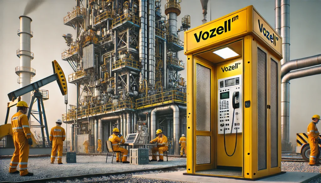 Vozell® Teléfono Industrial para Minas Comunicación Confiable en Túneles y Ambientes Extremos